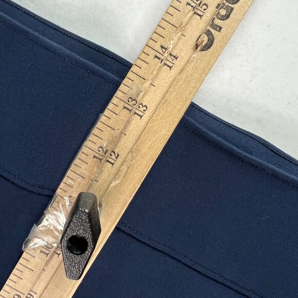 Spanx Pants Women's 36x27* Ponte Slim Straight High Rise Blue Stretch Tag XXL - Picture 15 of 16